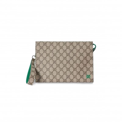 GUCCI BI-COLOR SMALL POUCH 768255 (26*18*6cm)